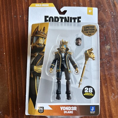 Jazwares Fortnite Solo Mode YOND3R (Flair) Limited Edition 1/5000 4'' Figure