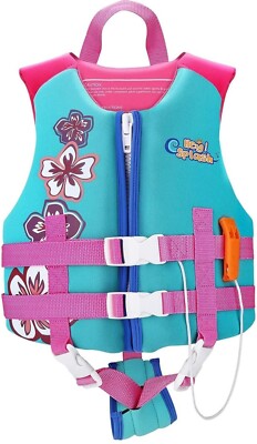 Swim Vest Life Jacket Flotation Buoyancy Swimsuit Trainer Vests Asy And