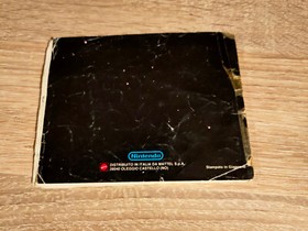 NINTENDO NES PRO WRESTLING LIBRETTO DI ISTRUZIONI ITA