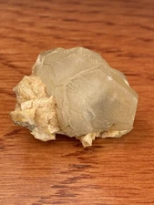 Calcite Crystal On Dolomite Crystals Ace Of Diamonds Herkimer Co New York