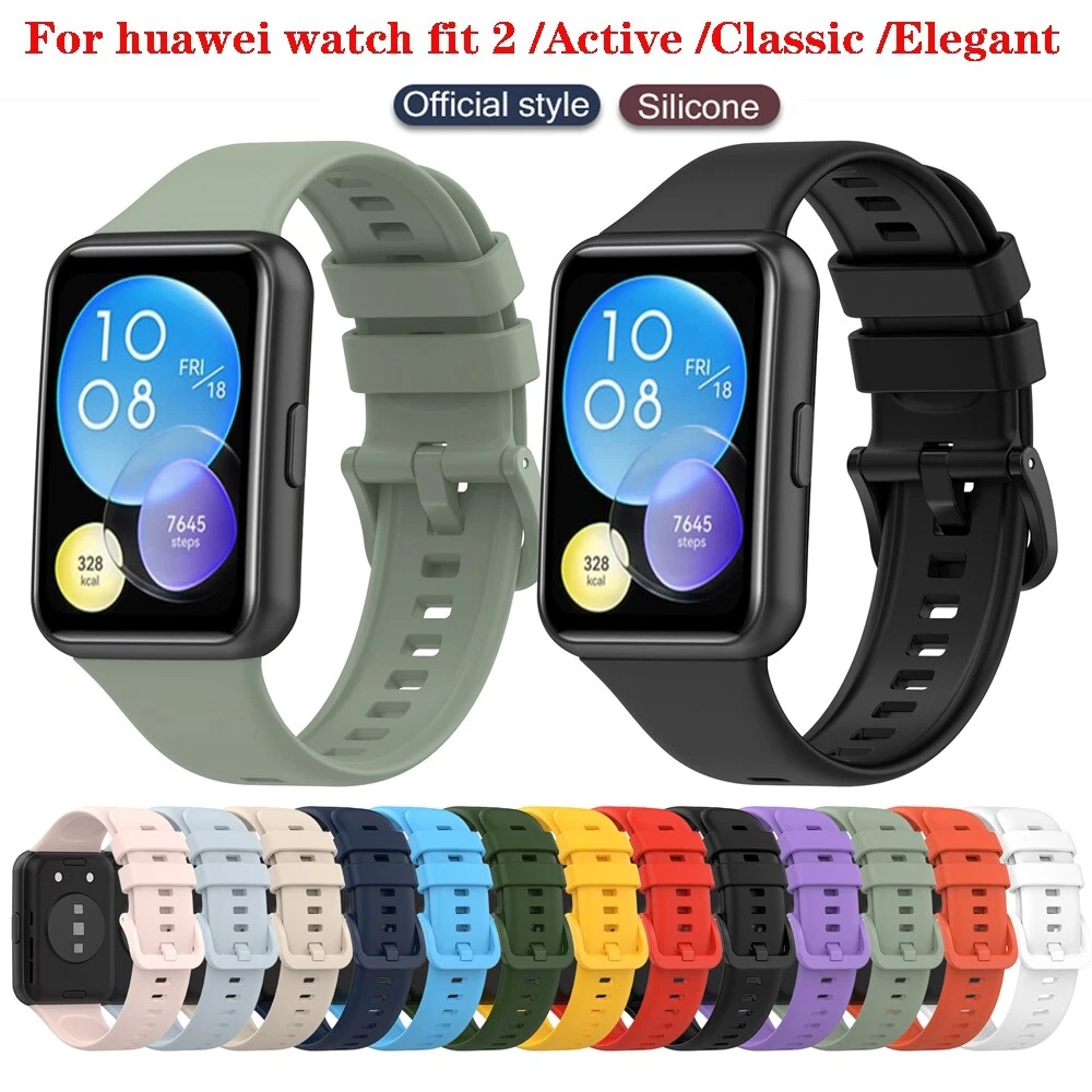 Fit2 Silicone Band for Huawei Watch Fit 2 Strap Smartwatch Wristband Bracelet
