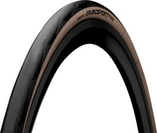 Continental Grand Sport Race Tire - 700 x 28, Clincher, Folding, Black/Brown, Pu