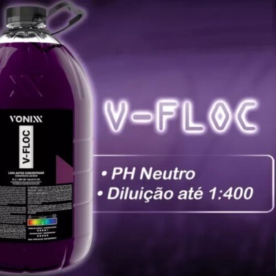 Vonixx V-Floc Concentrated Automotive Car Cleaning Vehicle Wash 5L
