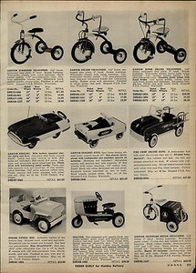 garton kidillac pedal car