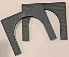 x2 N Scale Stone Single Train Tunnel Portals ...