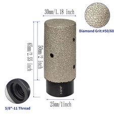 30mm Diamond Milling Finger Bit for Concrete Marble Tile Drilling Core Bits Hole