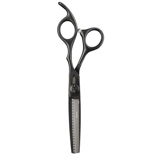 OLIVIA GARDEN Scherenset EXTREME matt schwarz Friseurschere Rechtshand NEU - Bild 3 von 3