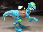 Vintage TMNT Ninja Turtles Cave Woman April Radical Raptor 1994 Playmates