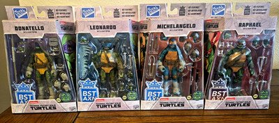The Loyal Subjects BST AXN TMNT Battle Ready 4-Pack Boxed Don/Leo/Mike/Raph