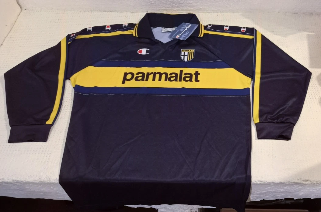 Maillot Erreà Parma AC 2015/2016 – Lucarelli N°6 – Domicile Blanc – Neuf Avec étiquettes