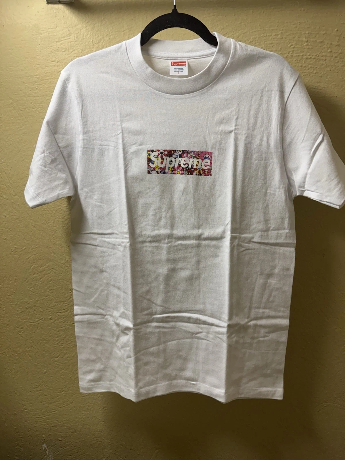 Tee shirt Supreme Takashi Murakami COVID 19 Relief Box Logo Taille Medium