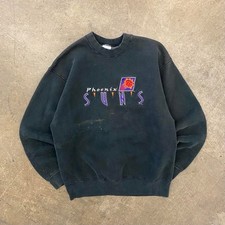 Vintage Phoenix Suns NBA Basketball Salem Sportswear 90s Crewneck Sweatshirt L