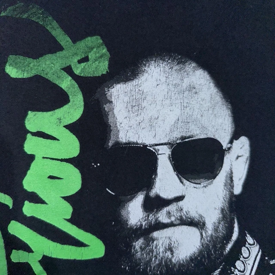 UFC Reebok Коннор Макгрегор бой промо футболка черный мужской большой - Изображение 4 из 4