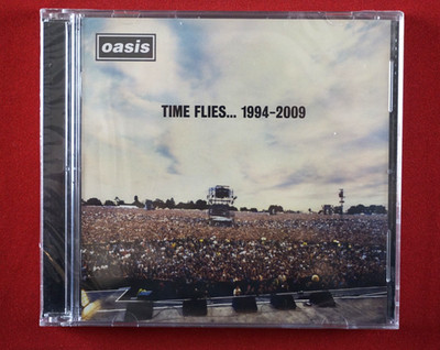 Oasis Time Flies 1994-2009 2 CD Wonderwall Champagne Supernova Supersonic NEW