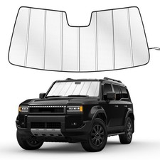 Windshield Sun Shade for Toyota Land Cruiser 2024-2026 Custom Fit Window Suns...