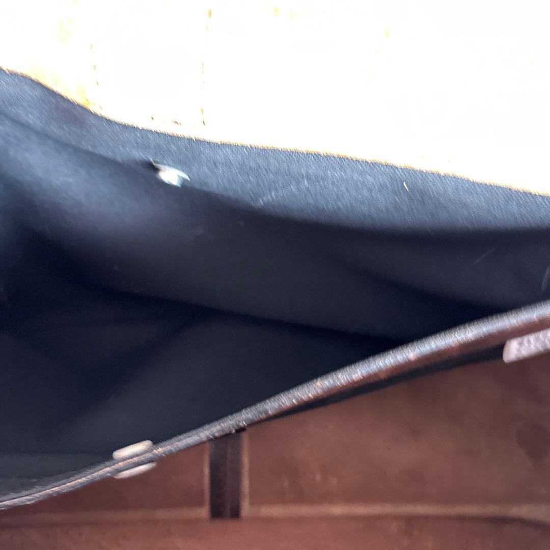 PORTER GROUND 70th Anniversary Leather Messenger Bag Vintage Dark Brown Japan