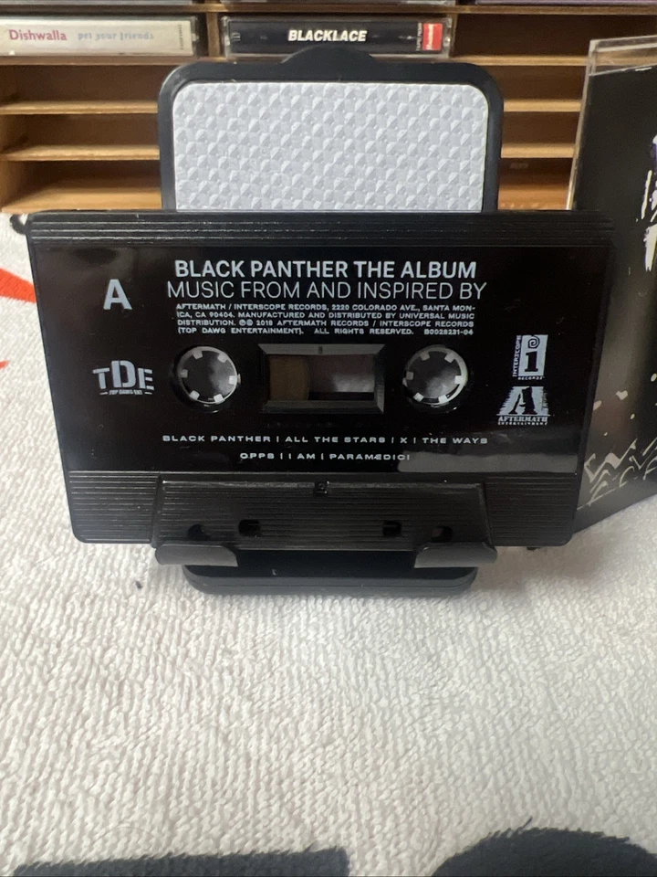 Black Panther The Album - Kendrick Lamar (New/Wrapped) (Cassette, 2018) - Image 4 of 4