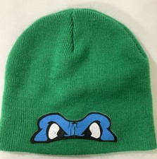 Men's Teenage Mutant Ninja Turtles Beanie Hat Nickelodeon TMNT Winter Cap Green