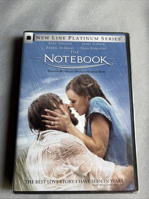 The Notebook (FS/WS DVD, 2004) Ryan Gosling, Rachel McAdams - Brand New, Sealed!