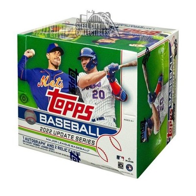 2022 Topps Update Baseball Factory Sealed Jumbo Hobby Box