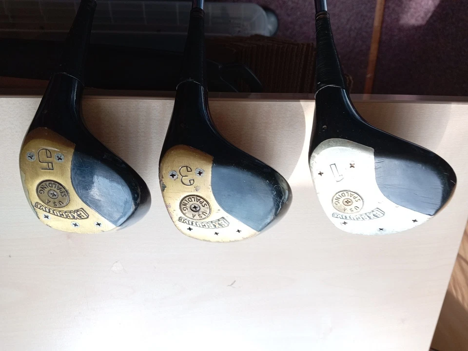 RARE Spalding Executive Set Driver, Fairway 3,5 Iron Set 5,6,7,8,9,PW&SI (10) - Image 3 of 4