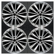 Set 2008 2010 2012 2014 Infiniti G37 Q60 Oem Factory 19 Hyper Wheels Rims 73755 Set 2008 2010 2012 2014 Infiniti G37 Q60 Oem Factory 19 Hyper Wheels Rims 73755