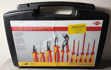 NEW - KNIPEX 9K 98 98 30 - 10 Piece 1000v Insulated Tool Set -Plyers Screwdriver