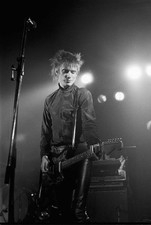 German guitarist Blixa Bargeld performs with Einst�rzende Neubaute- Old Photo