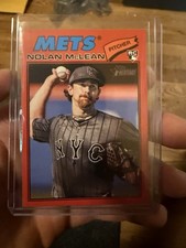 2026 Topps Heritage - Nolan McLean #150 Red Border (RC)