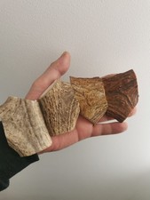 330.Red Deer  Horn Scales for Knife HANDLE.DECOR(NATURAL).