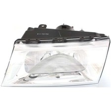 Kit De Faros Negros Con Luces Laterales Para Grand Marquis/Marauder 2003-2004 – PERDE, Halógenos, Incluye Bombillas