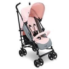 My Babiie MB02 Lightweight Stroller - Pink and Grey - Grade A