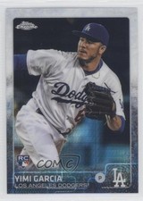2015 Topps Chrome Prism Refractor Yimi Garcia #123 0w6