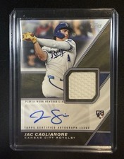 2026 Topps Auto Relic Jac Caglianone Major League Materials