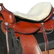 CASHEL Western Saddle Large Fleece Tush Cushion TCFWX 