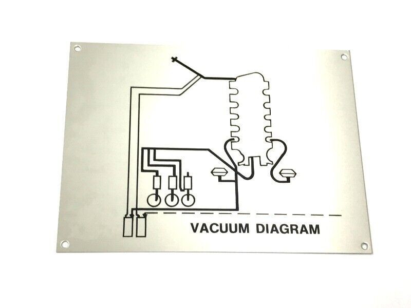Lamborghini Countach 1978-1989 Vacuum hose P/N 006120982