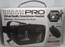 Tzumi 4872WM Dream Vision Pro Mobile VR Headset W/ Retractable Ear Buds   NEW