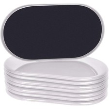 Reusable Oval Furniture Sliders 8 Pack - Protect Hardwood & Carpet Effortlessly