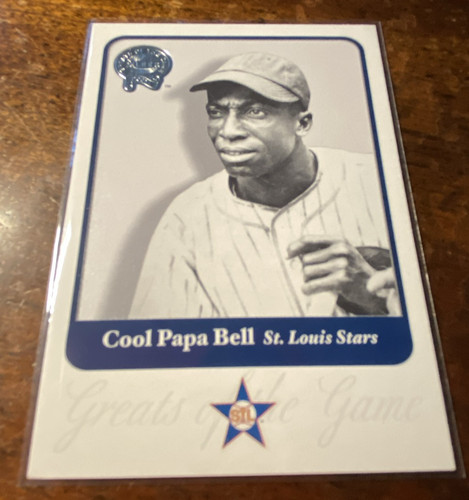 Cool Papa Bell #64 2001 Fleer Greats card