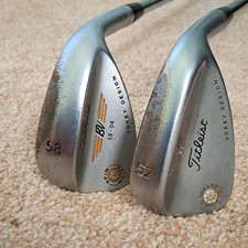 Titleist Vokey Design Wedge Set 52° & 58° RH Steel Shafts Silver (2)
