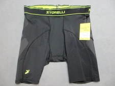 Storelli Shorts Mens XL Black Soccer Padded Compression BodyShield Sliders