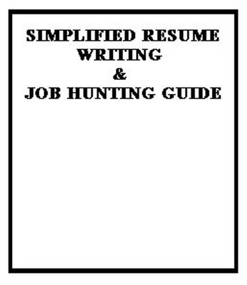 Job Hunting? Unemployed? Need A Resume? This Guide Quickly Gives You Better Help