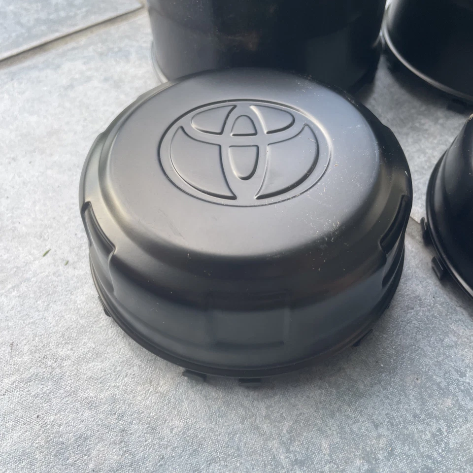 JDM TOYOTA Land Cruiser 80 LX Buje de rueda Ornamento Tapacubos central Raro JAPÓN Foto 3 de 4