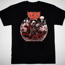 Power Trip Opening Fire Graphic T-Shirt Vinta...