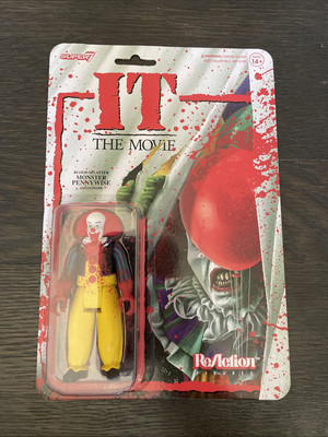 Super7 Reaction 3.75'' IT The Movie Blood Splatter Monster Pennywise
