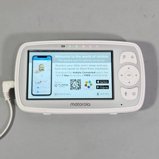 Motorola Connect Baby Monitor EASE44 Parent Unit White No Camera 4.3" Screen