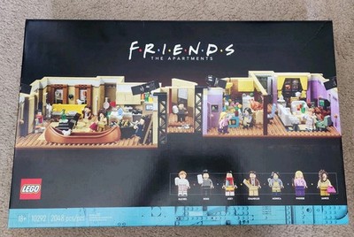 LEGO 10292 Friends Apartments TV Show Set 2048pcs Minifigs Included ...