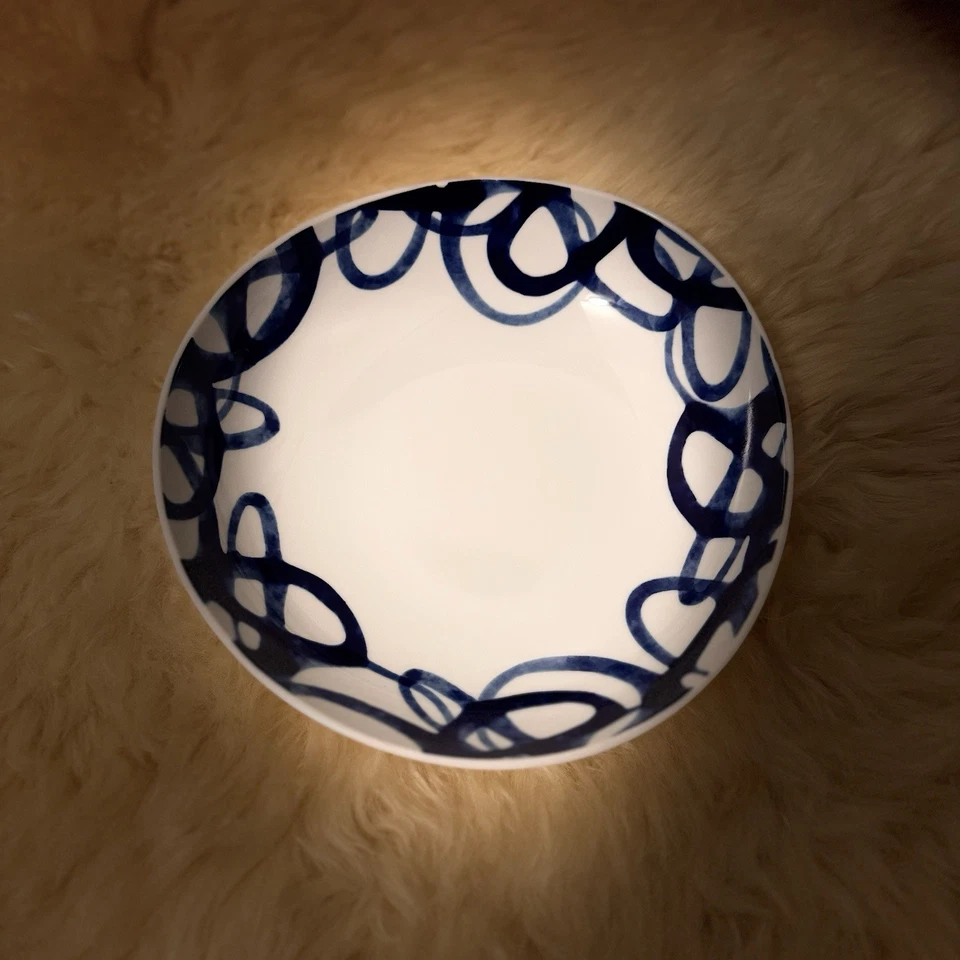 Paola Navone For Crate And Barrel Salad/Dessert Plate 6.5” Made In Portugal - Image 3 of 4