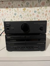 Akai AX-570 Hi-Fi MIDI System Duo tape Cassette Amplifier Vintage Separates