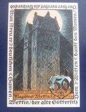 Notgeld, Wettin ,50 Pfg